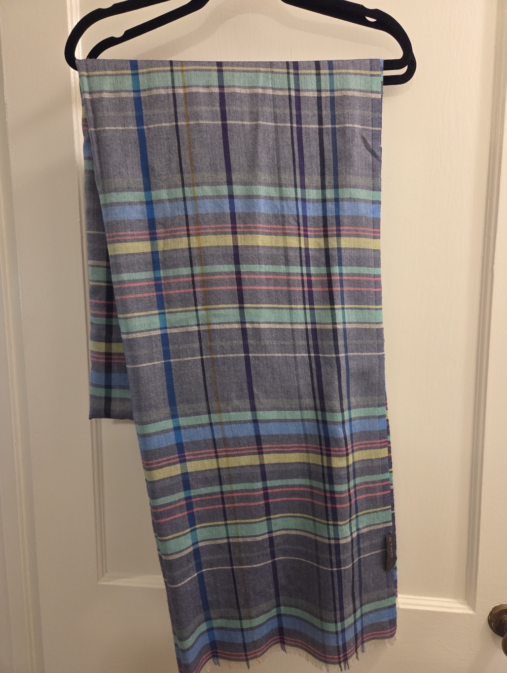 Etro Large Plaid Wrap